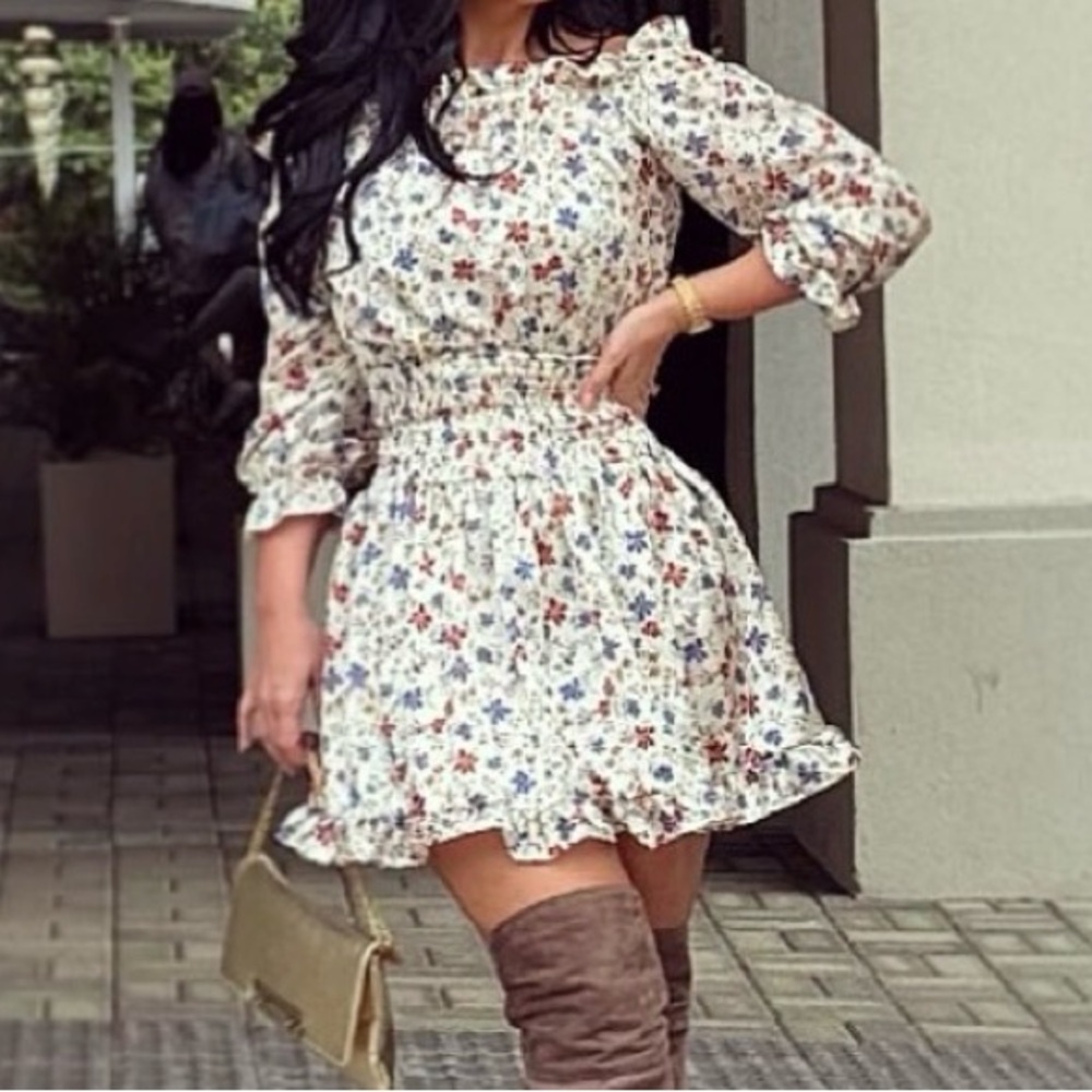 ASOS  Ruffle Dress